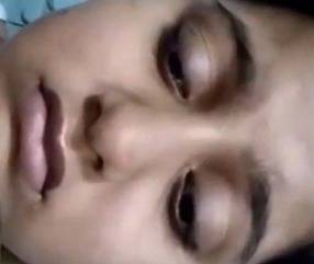 Cute boobed Bengali girl showing for lover MMS