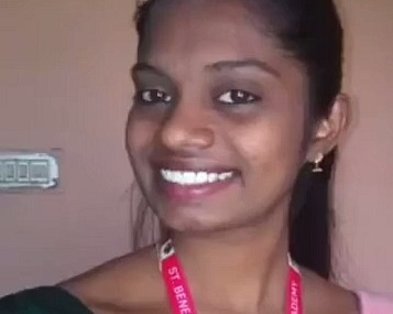 Tamil girl Jancy from St. Benedicts Academy MMS
