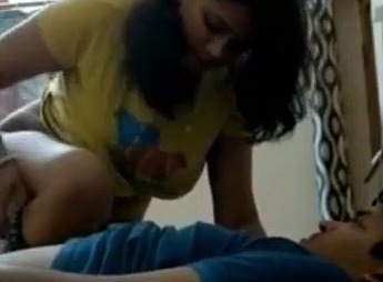 Big boobed HR girl riding cock