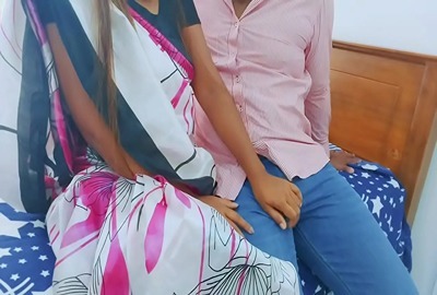 Desi English teacher tastes colleague’s dick in desi porn