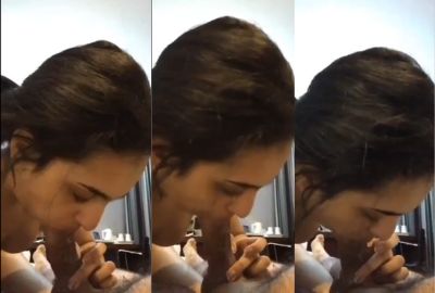 Young secretary sucks her boss’s dick in desi blowjob porn