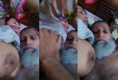 Old pervert fucks his son’s wife in Bangladeshi sex