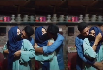 Karachi guy squeezes his sister’s boobs behind his parents