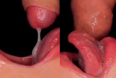 Mindblowing Indian blowjob and cum swallowing