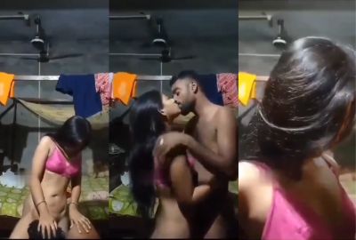 Newly married couple’s standing HD desi sex video