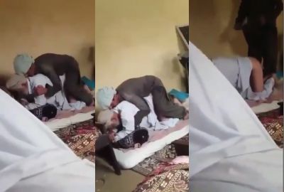 Young man drills an old man’s asshole in Pakistani porn