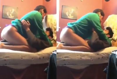 Punjabi girl rides on her lover's dick in desi sex video 6 Punjabi girl rides on her lover’s dick in desi sex video