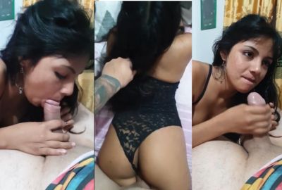 Sexy girl in lingerie sucks lover's dick in NRI porn 32 Sexy girl in lingerie sucks lover’s dick in NRI porn