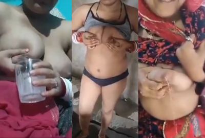 Nude Bhabhi collects her breast milk for her naughty Devar 19 Nude Bhabhi collects her breast milk for her naughty Devar