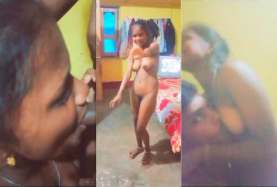 Village guy records his desi porn by fucking his young GF