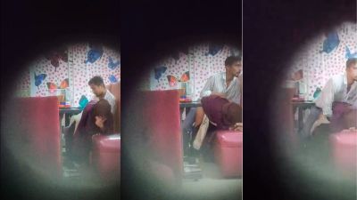 Daring guy fucks his GF in a restaurant in Pakistani porn 6 Daring guy fucks his GF in a restaurant in Pakistani porn