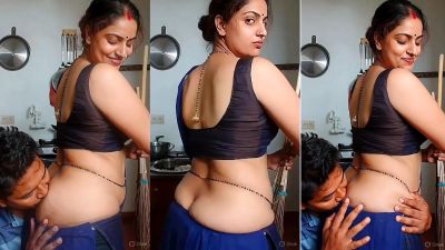 Horny Devar licks his hot Bhabhi’s ass in AI sex MMS