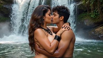 Milf fucks her daughter’s young lover in Indian porn