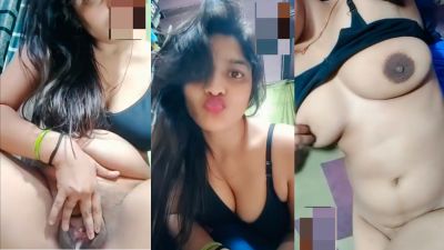 Sexy girl enjoys live video call sex with her horny lover