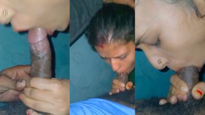 Pervert records his married lover’s desi blowjob MMS